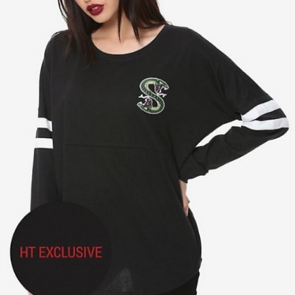 Riverdale Southside Serpents Spirit Shirt Long Sleeve size Large - Picture 1 of 7